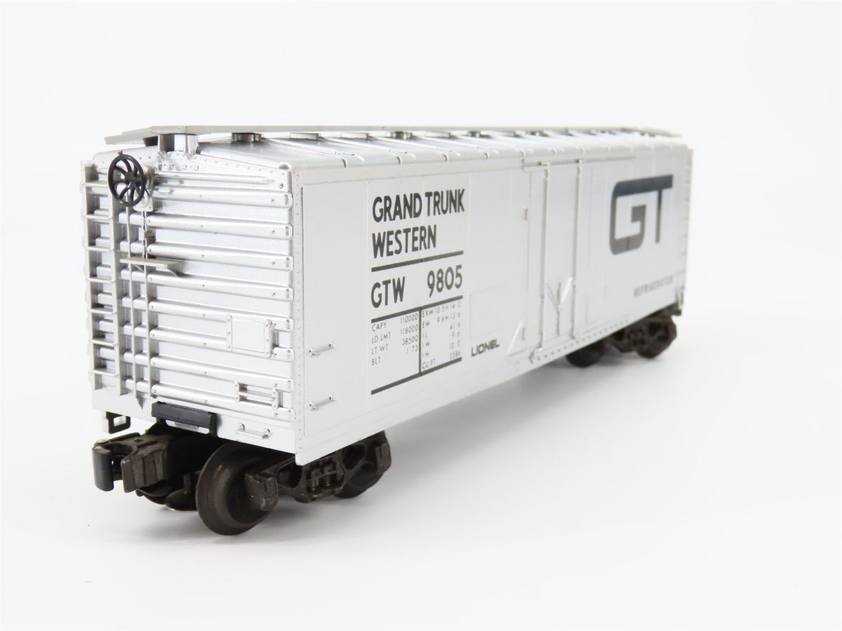 O Gauge 3-Rail Lionel 6-9805 GTW Grand Trunk Western Reefer #9805