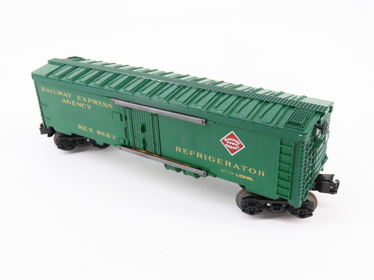 O Gauge 3-Rail Lionel 6-9863 REX REA Railway Express Agency Reefer #9863