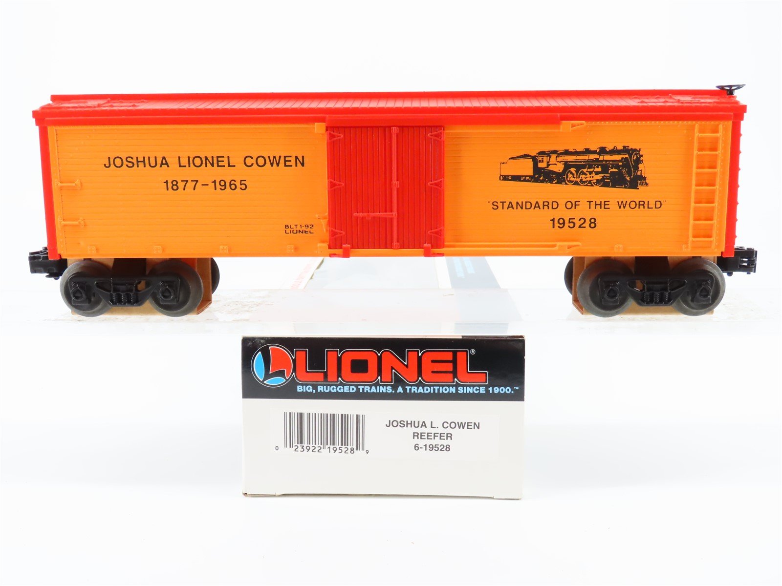 O Gauge 3-Rail Lionel #6-19528 Joshua L. Cowen 1877-1965 Reefer #19528