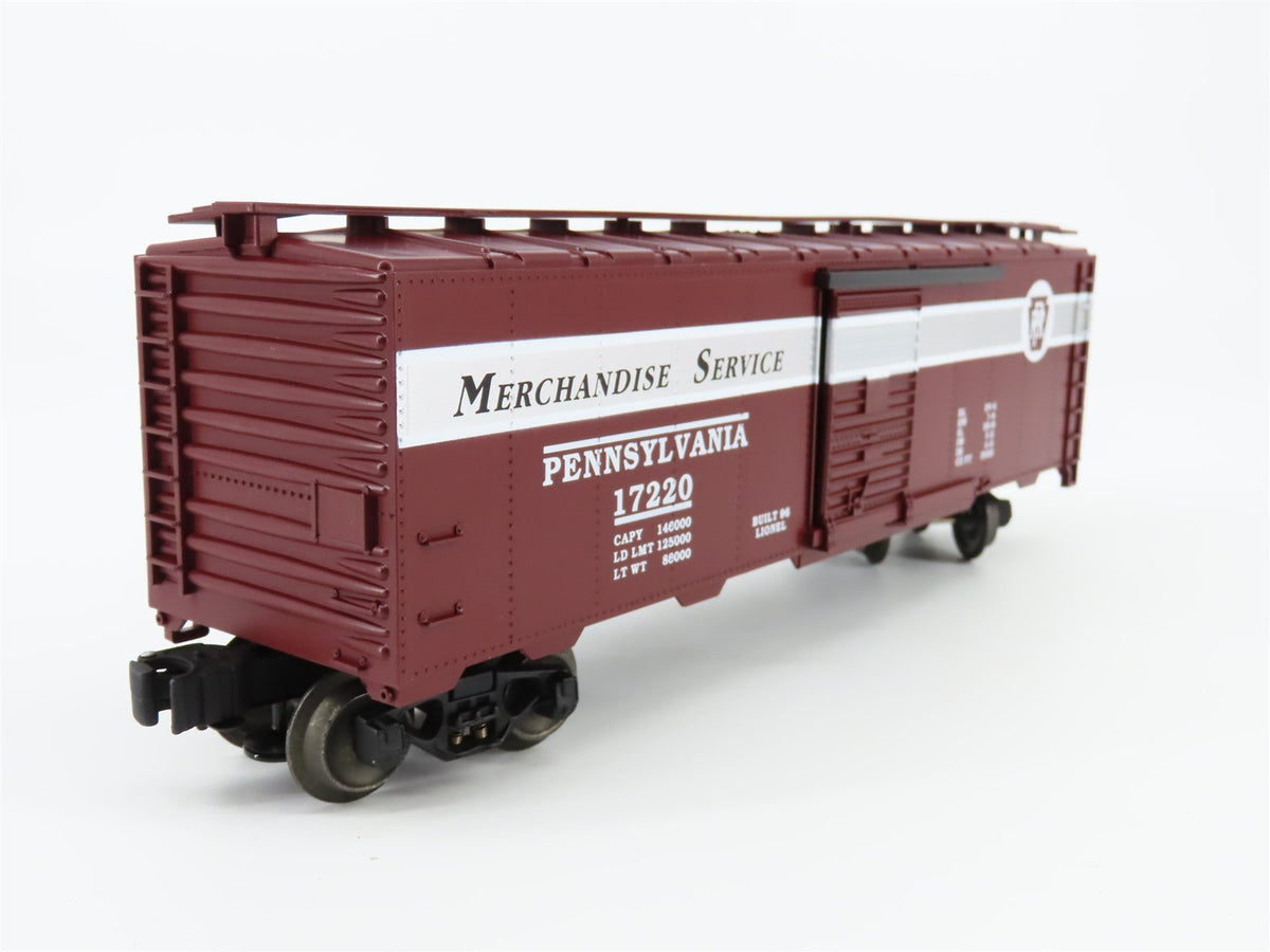 O Gauge 3-Rail Lionel #6-17220 PRR Pennsylvania &quot;Merchandise Service&quot; Box Car