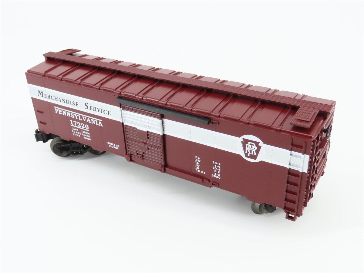 O Gauge 3-Rail Lionel #6-17220 PRR Pennsylvania &quot;Merchandise Service&quot; Box Car