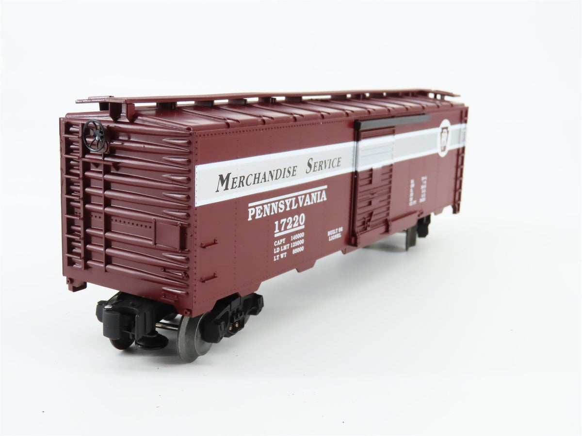 O Gauge 3-Rail Lionel #6-17220 PRR Pennsylvania &quot;Merchandise Service&quot; Box Car