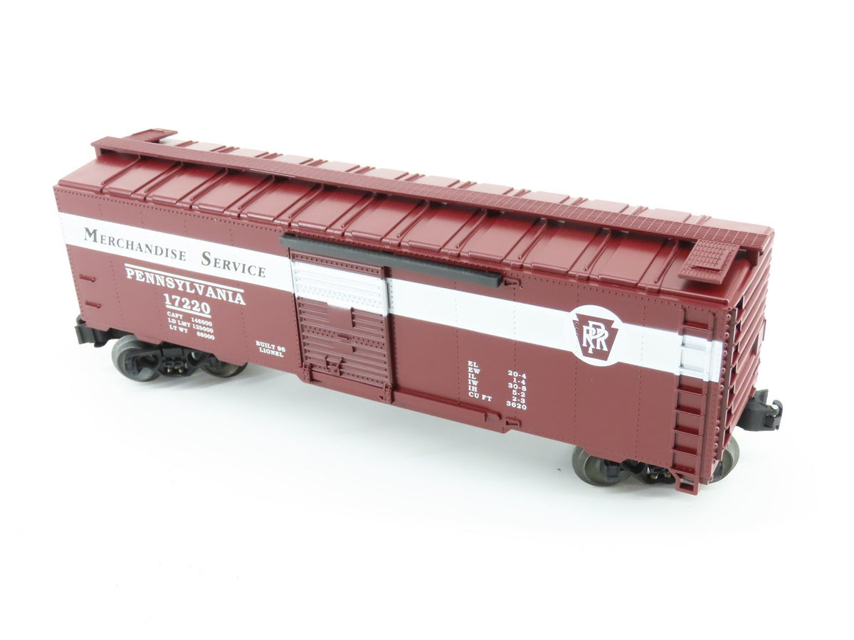 O Gauge 3-Rail Lionel #6-17220 PRR Pennsylvania &quot;Merchandise Service&quot; Box Car