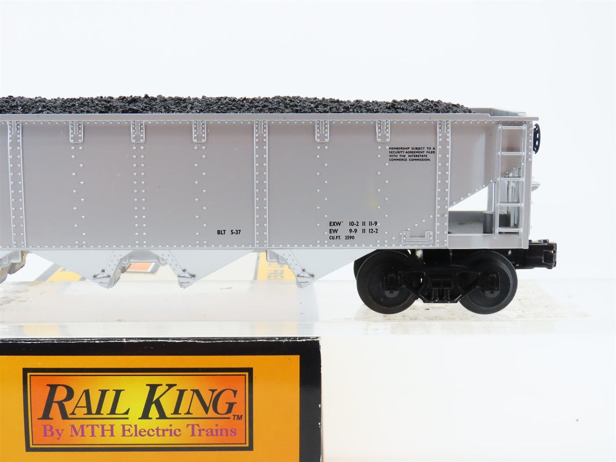 O Gauge 3-Rail MTH Rail King #30-7510 NS Norfolk Southern 4-Bay Hopper #10003