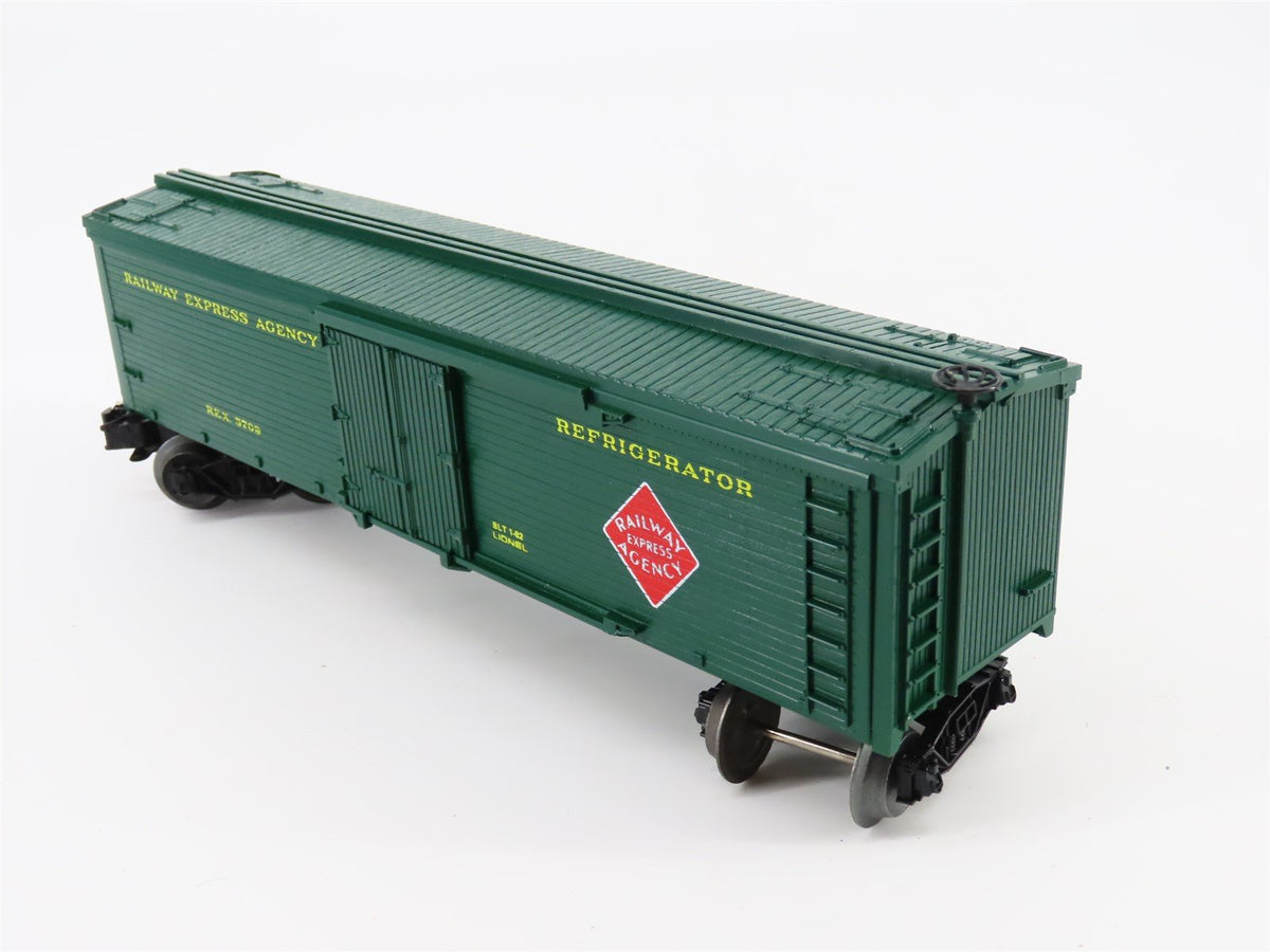 O/O27 Gauge 3-Rail Lionel #6-5709 REX REA Railway Express Agency Reefer #5709