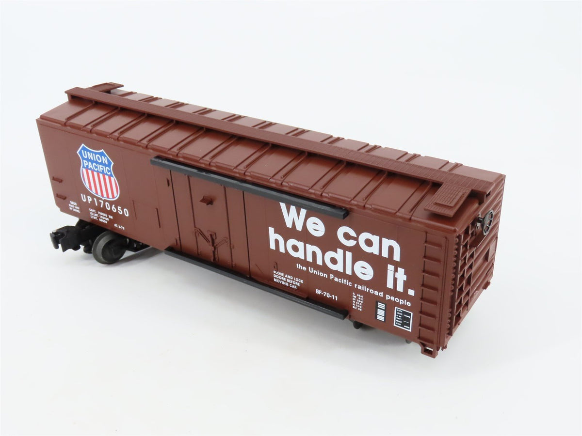 O Gauge 3-Rail Lionel 6-17318 UP Union Pacific &quot;We Can Handle It&quot; Reefer #170650