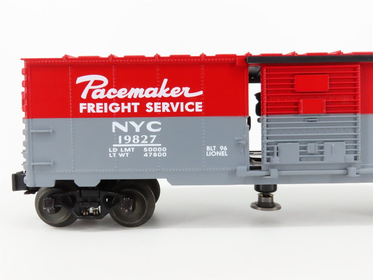 O Gauge 3-Rail Lionel 6-19827 NYC New York Central &quot;Pacemaker&quot; Operating Box Car