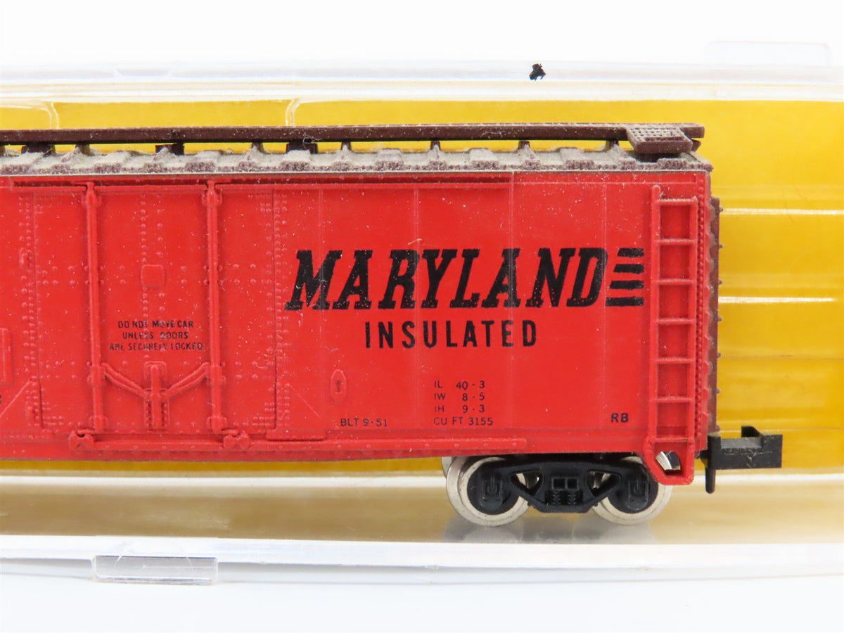 N Scale Atlas 3305 WMRX Western Maryland 40&#39; Plug Door Boxcar #7