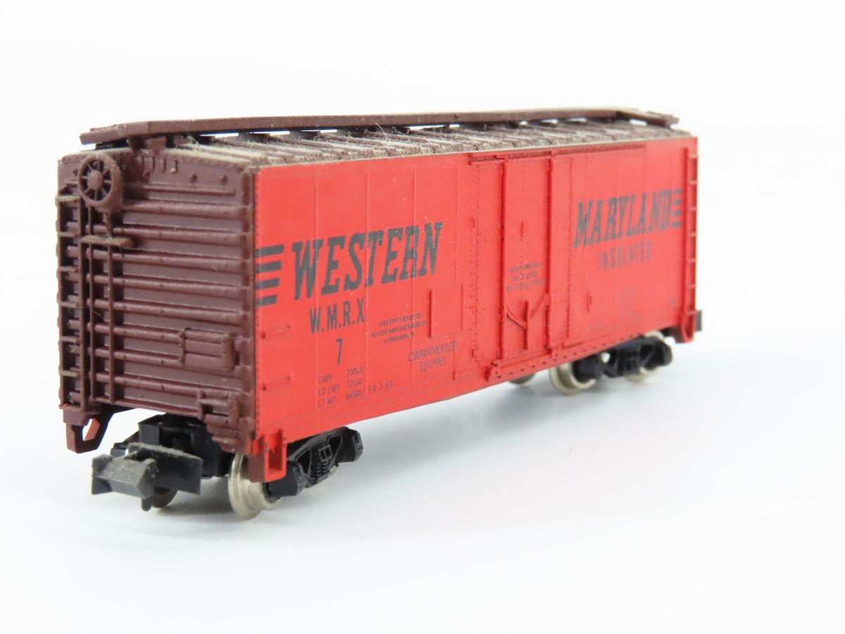 N Scale Atlas 3305 WMRX Western Maryland 40&#39; Plug Door Boxcar #7