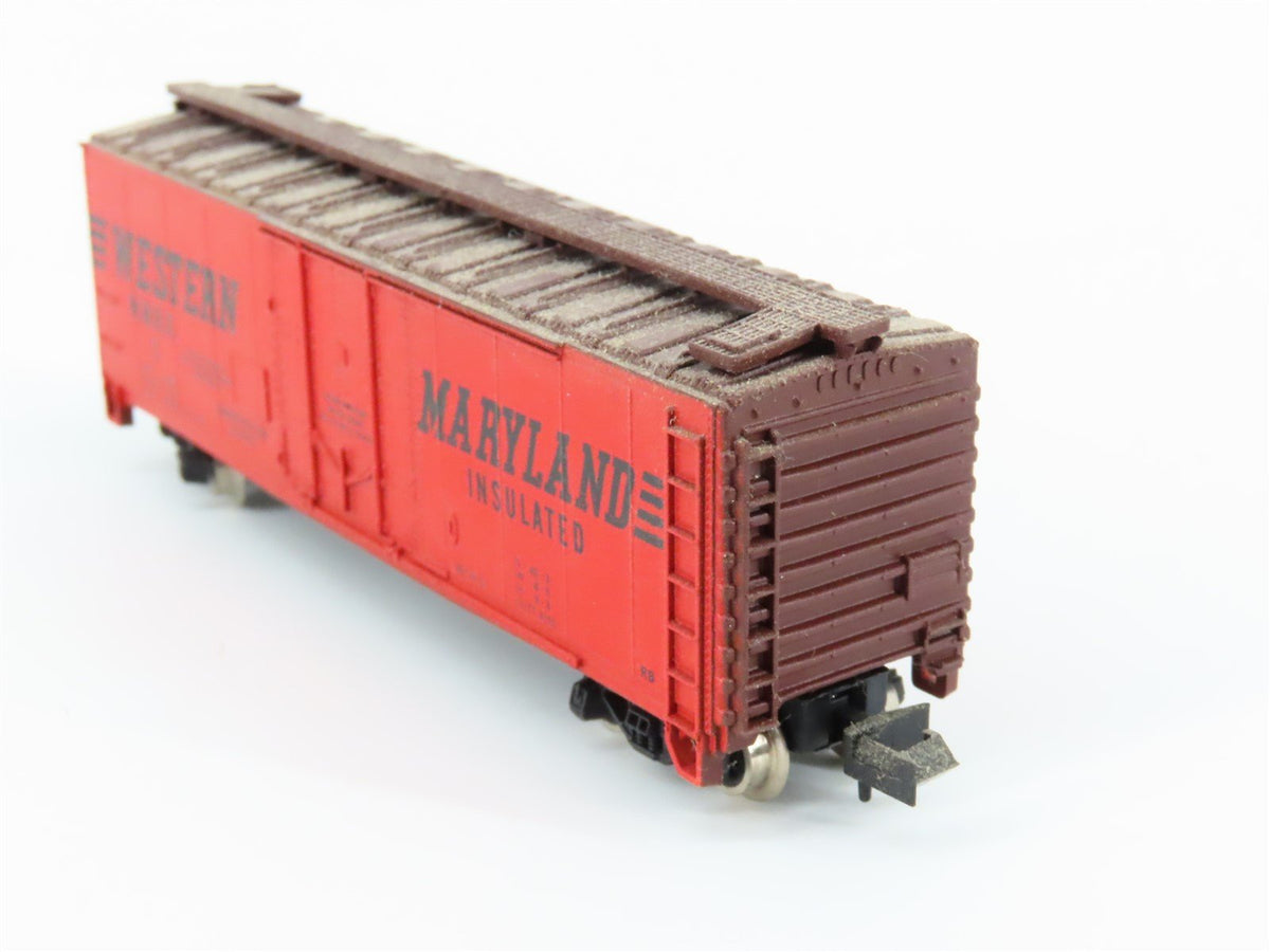 N Scale Atlas 3305 WMRX Western Maryland 40&#39; Plug Door Boxcar #7