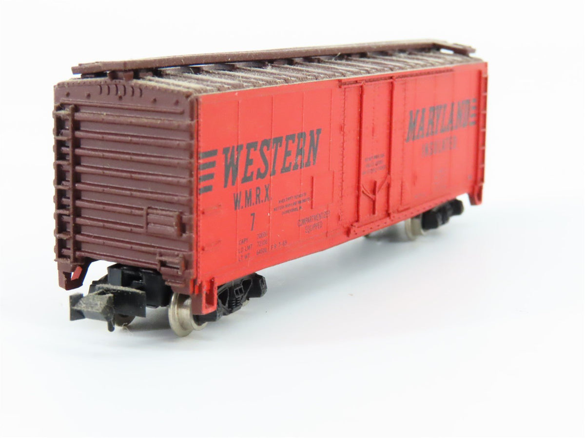 N Scale Atlas 3305 WMRX Western Maryland 40&#39; Plug Door Boxcar #7