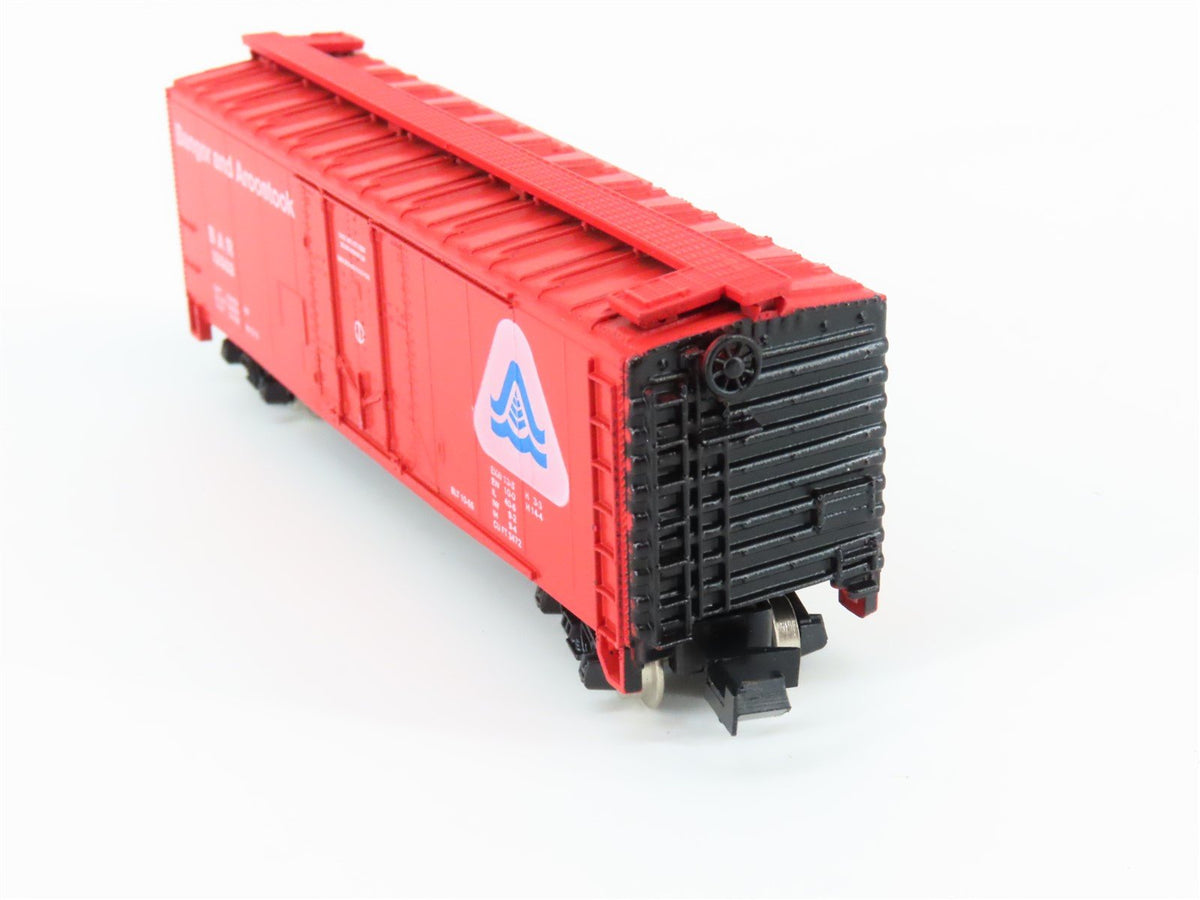 N Scale Atlas 3320 BAR Bangor &amp; Aroostook 40&#39; Plug Door Boxcar #12002