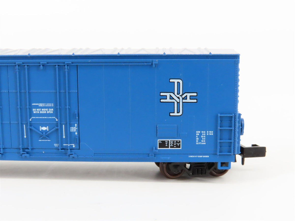 N Scale Atlas 31011 B&amp;M Boston &amp; Maine Evans 50&#39; Double Plug Door Box Car #105