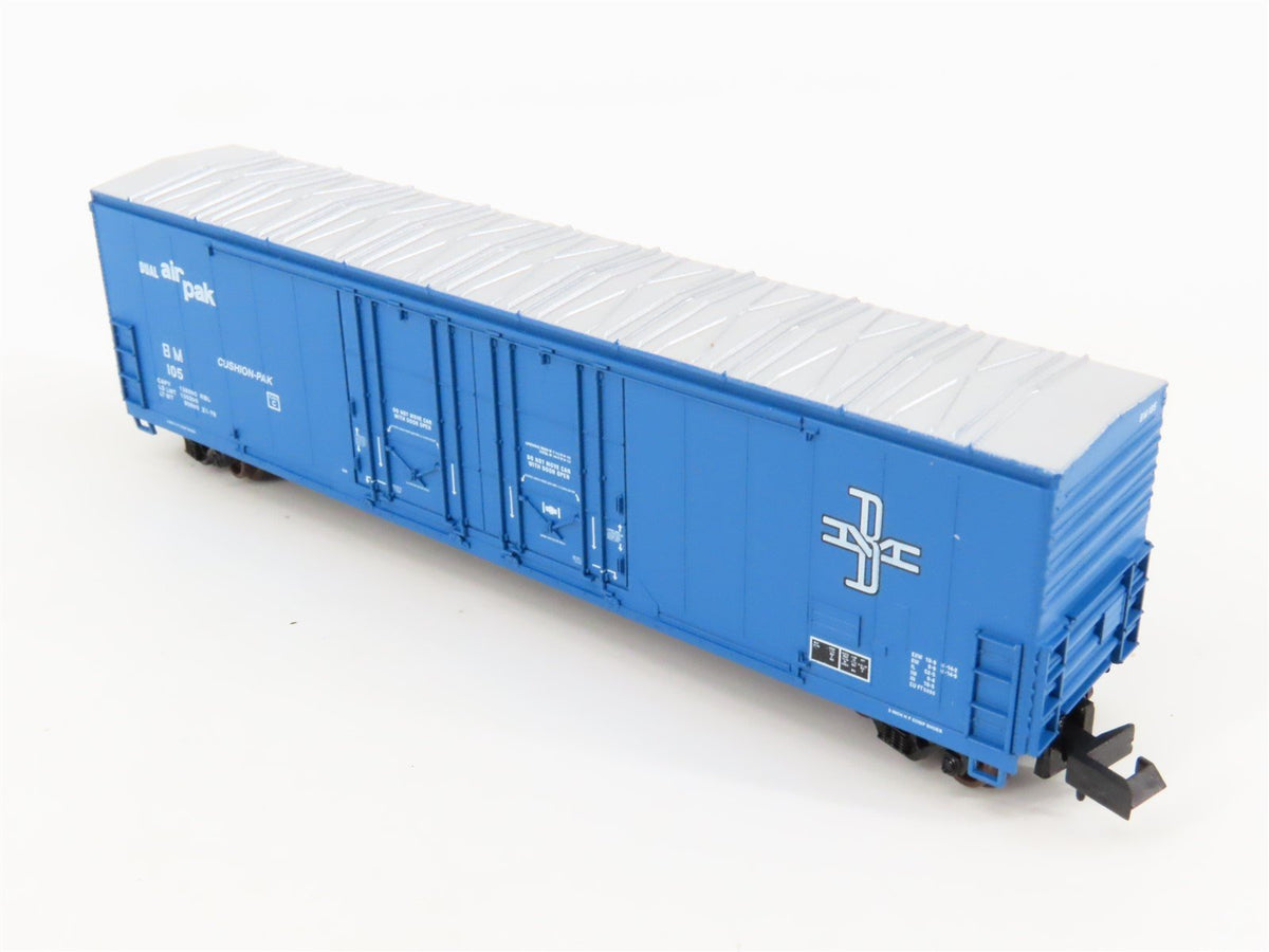 N Scale Atlas 31011 B&amp;M Boston &amp; Maine Evans 50&#39; Double Plug Door Box Car #105