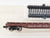 N Scale Atlas 3802 B&LE Bessemer & Lake Erie 50' Flat Car #4301 w/ Stakes