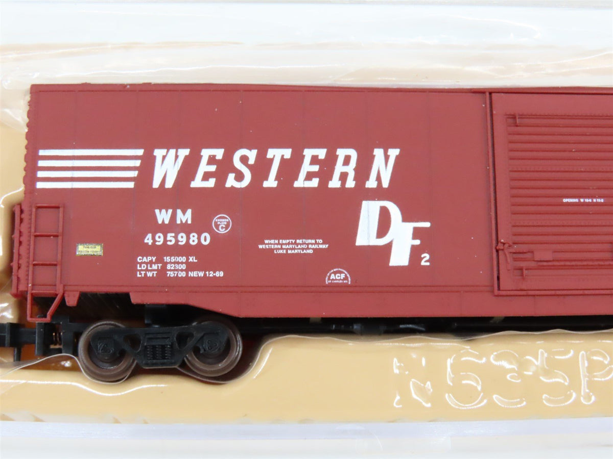 N Scale Atlas 37261 WM Western Maryland 60&#39; Auto Parts Box Car #495980