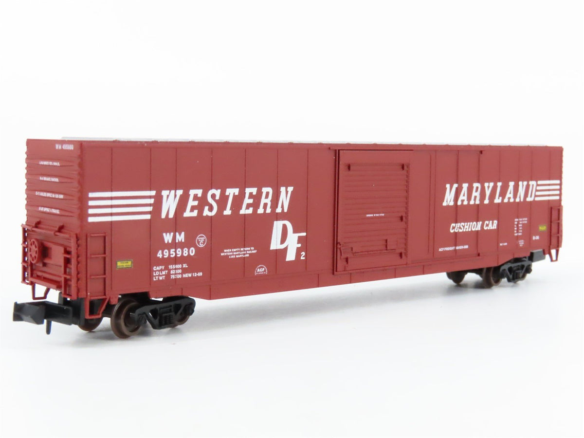 N Scale Atlas 37261 WM Western Maryland 60&#39; Auto Parts Box Car #495980