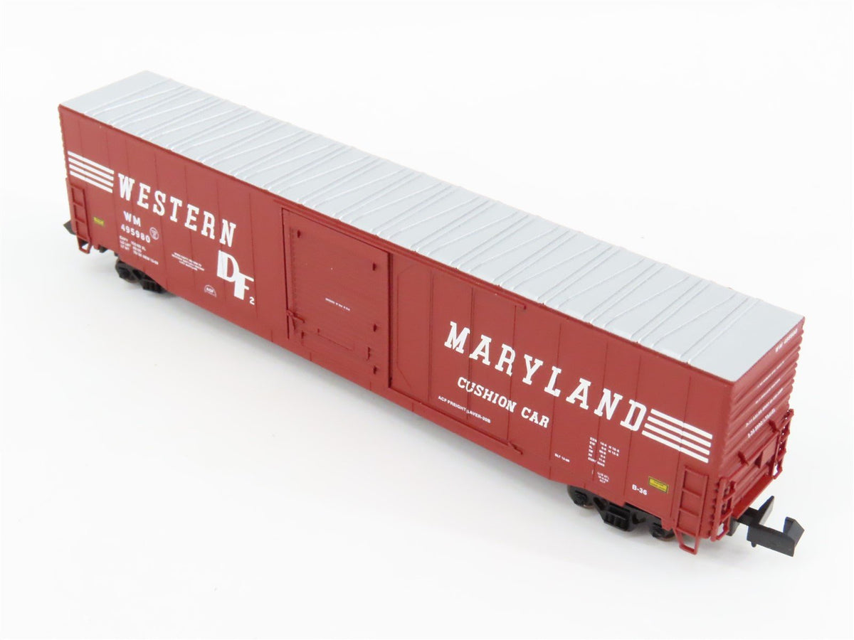 N Scale Atlas 37261 WM Western Maryland 60&#39; Auto Parts Box Car #495980