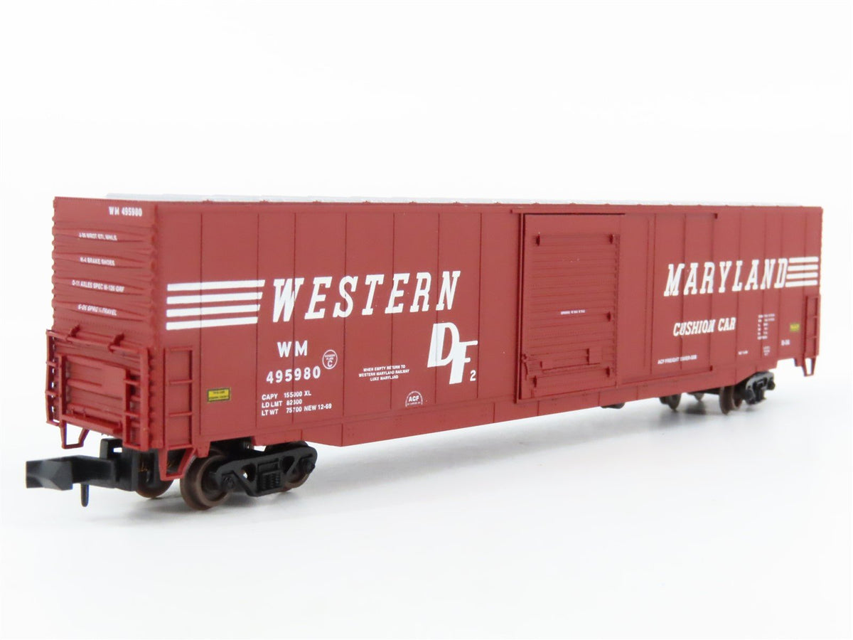 N Scale Atlas 37261 WM Western Maryland 60&#39; Auto Parts Box Car #495980