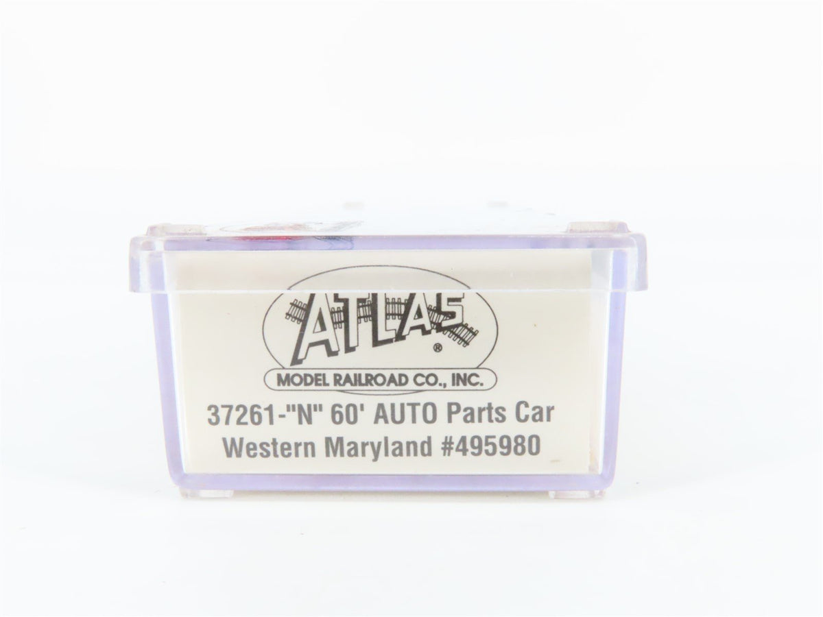 N Scale Atlas 37261 WM Western Maryland 60&#39; Auto Parts Box Car #495980