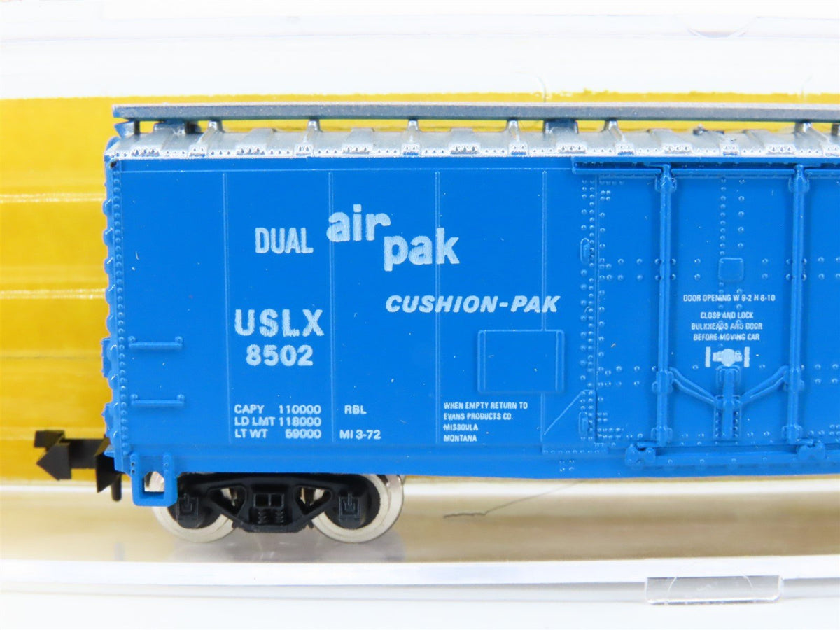 N Scale Atlas 3313 USLX Evans Products 40&#39; Plug Door Boxcar #8502