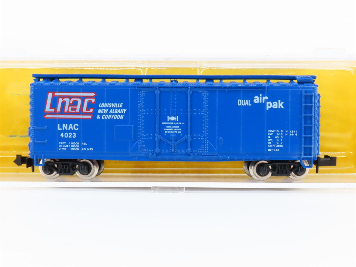 N Scale Atlas 3315 LNAC Louisville New Albany Corydon 40&#39; Plug Door Boxcar #4023