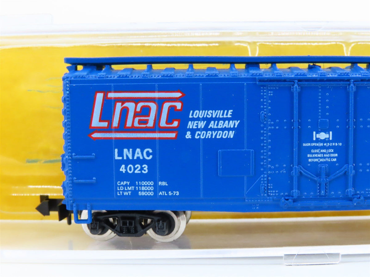 N Scale Atlas 3315 LNAC Louisville New Albany Corydon 40&#39; Plug Door Boxcar #4023