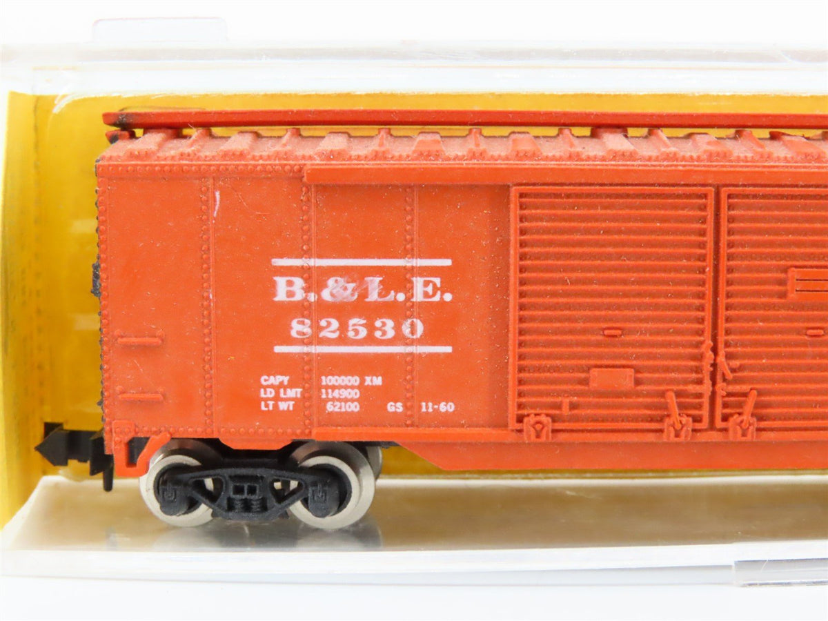 N Scale Atlas 3607 BLE Bessemer Lake Erie 50&#39; Double Door Boxcar #82530