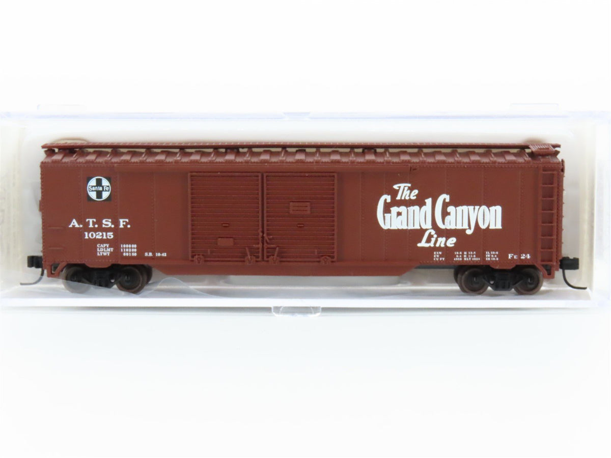 N Scale Atlas 36282 ATSF Santa Fe 50&#39; Double Door Boxcar #10215