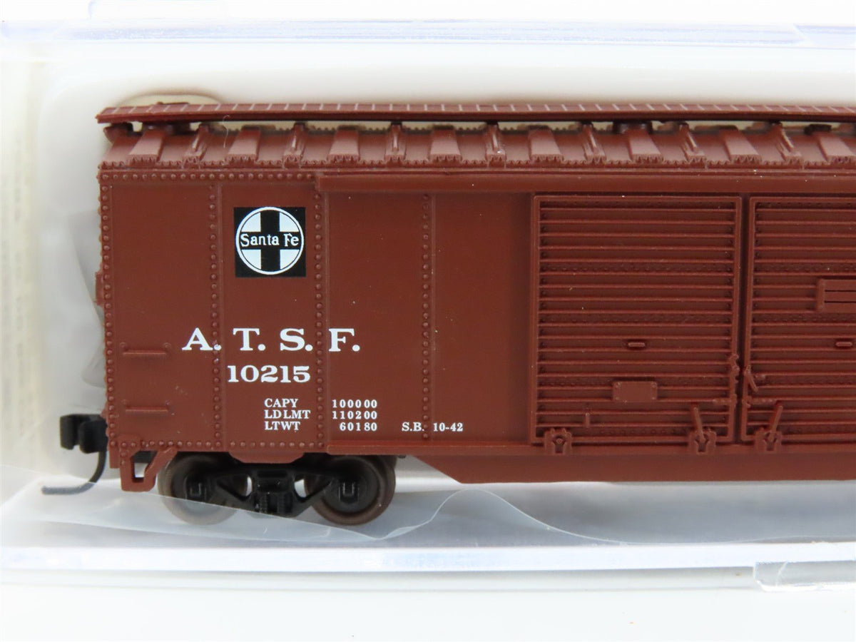 N Scale Atlas 36282 ATSF Santa Fe 50&#39; Double Door Boxcar #10215