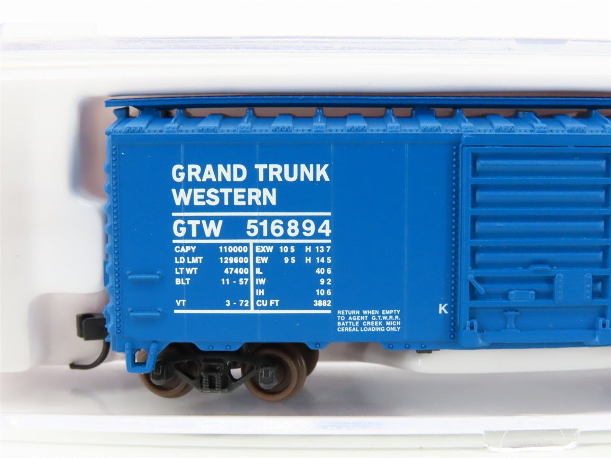 N Scale Atlas 34084 GTW Grand Trunk Western 40&#39; Standard Boxcar #516894