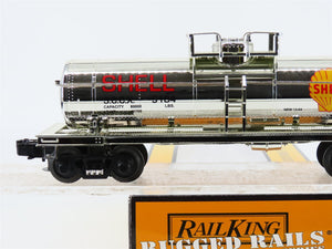 O Gauge 3-Rail MTH Rail King Rugged Rails 33-7306 SCCX Shell Tank Car #9104