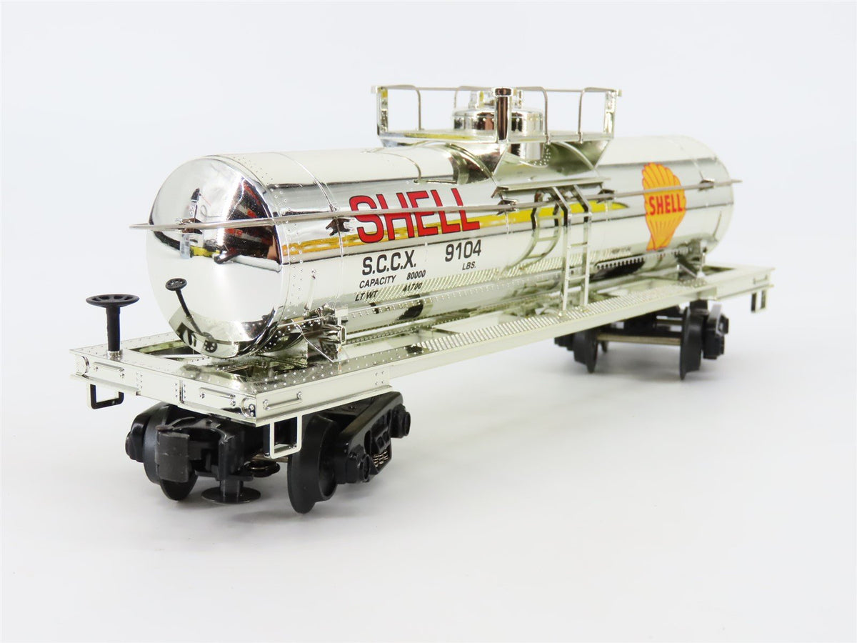 O Gauge 3-Rail MTH Rail King Rugged Rails 33-7306 SCCX Shell Tank Car #9104