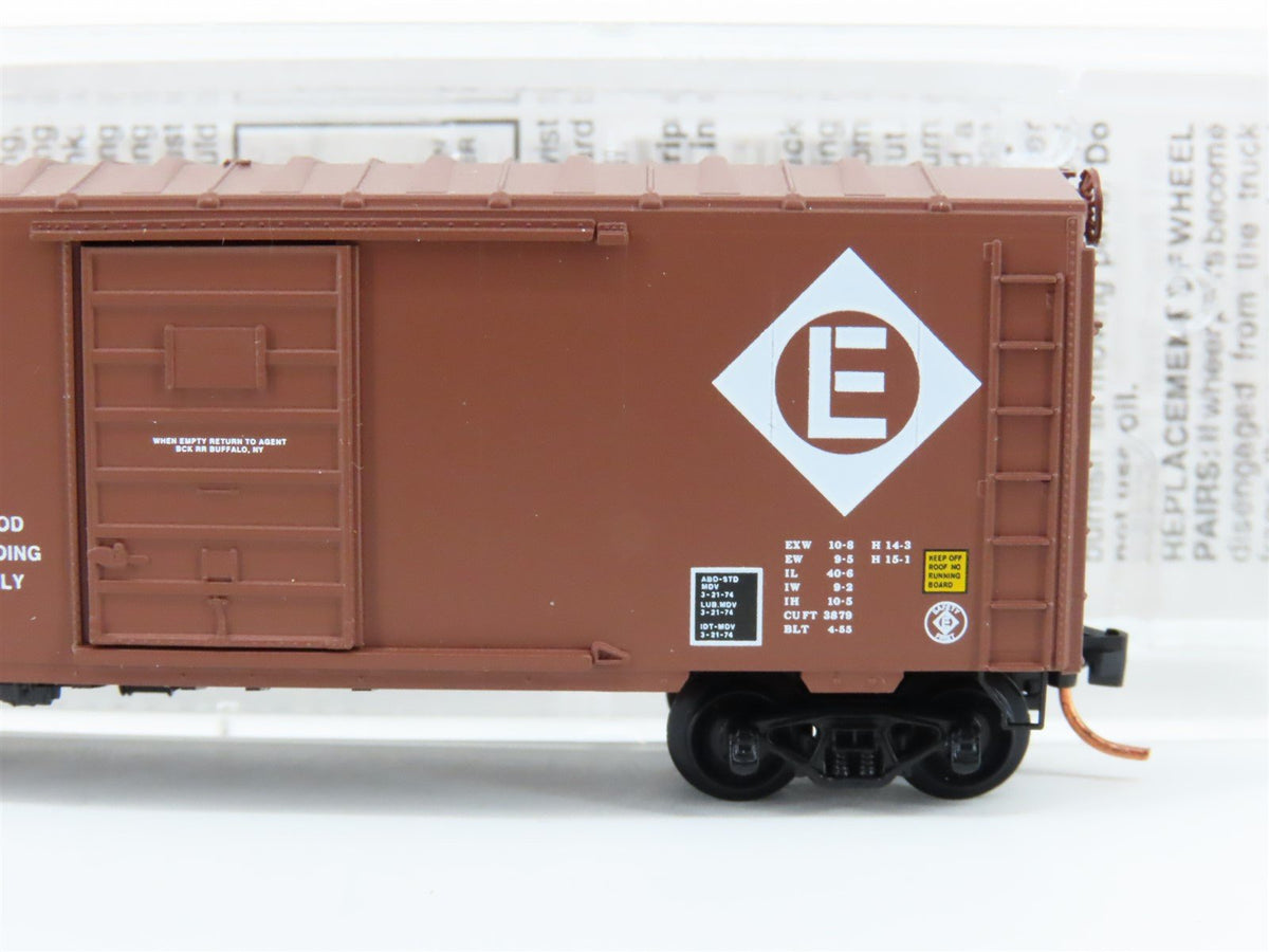 N Scale Micro-Trains MTL 73030 EL Erie Lackawanna 40&#39; Single Door Boxcar #88033