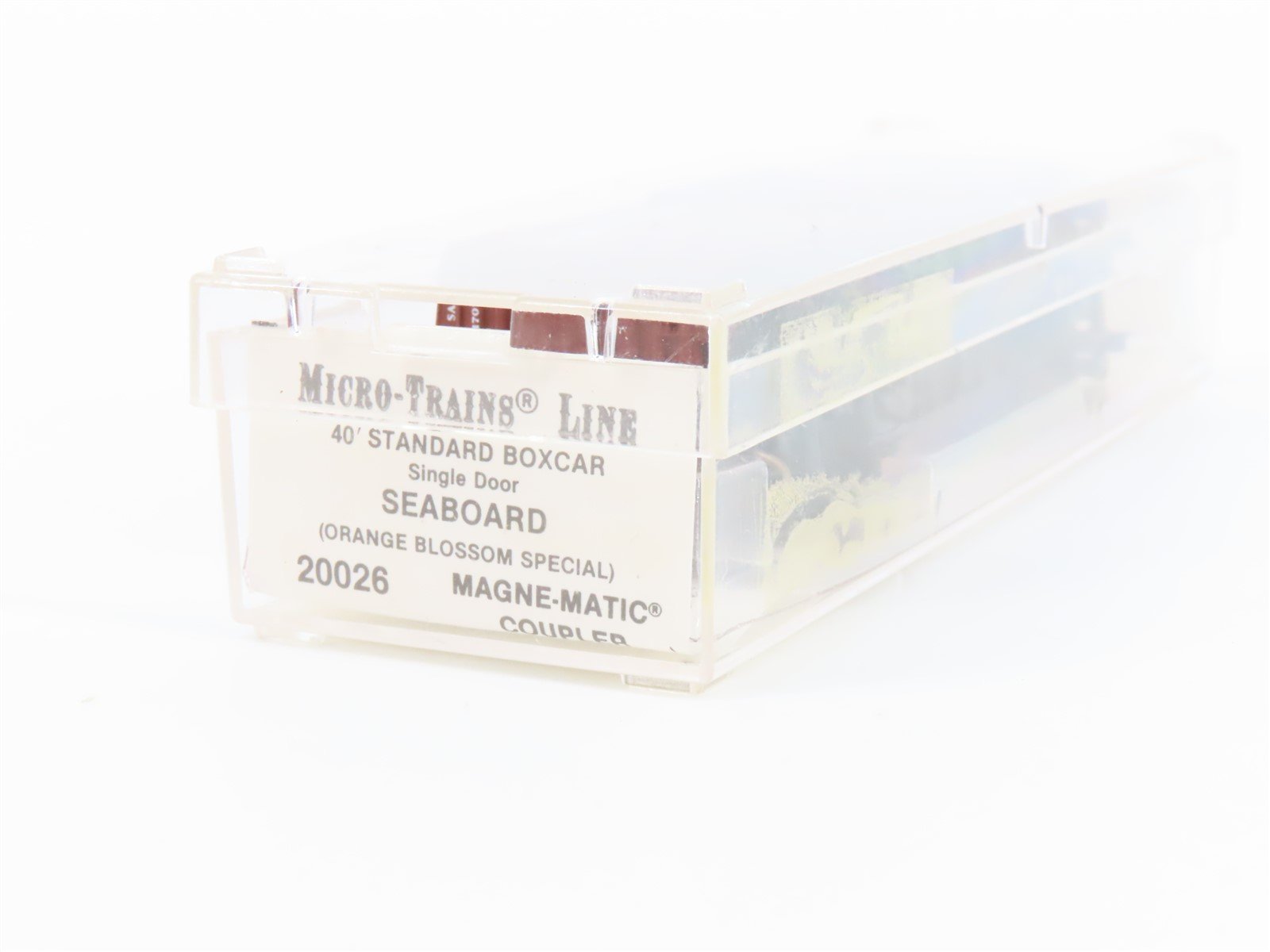 N Scale Micro-Trains MTL 20026 SAL Seaboard 40' Single Door Boxcar #17075
