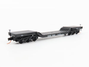 N Micro-Trains MTL 109050 EL Erie Lackawanna Depressed-Center Flat Car #7208