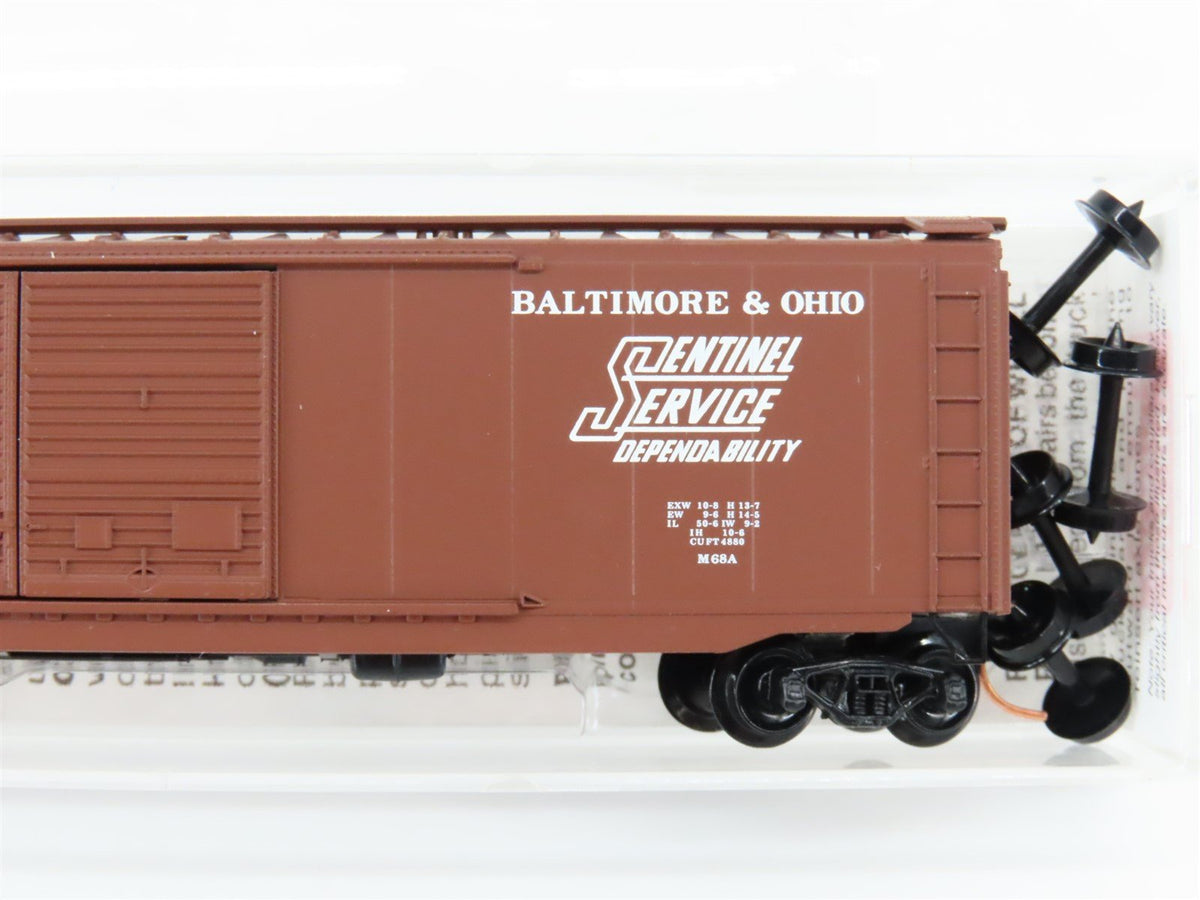 N Scale Micro-Trains MTL 34070 B&amp;O Baltimore &amp; Ohio 50&#39; Standard Boxcar #471415