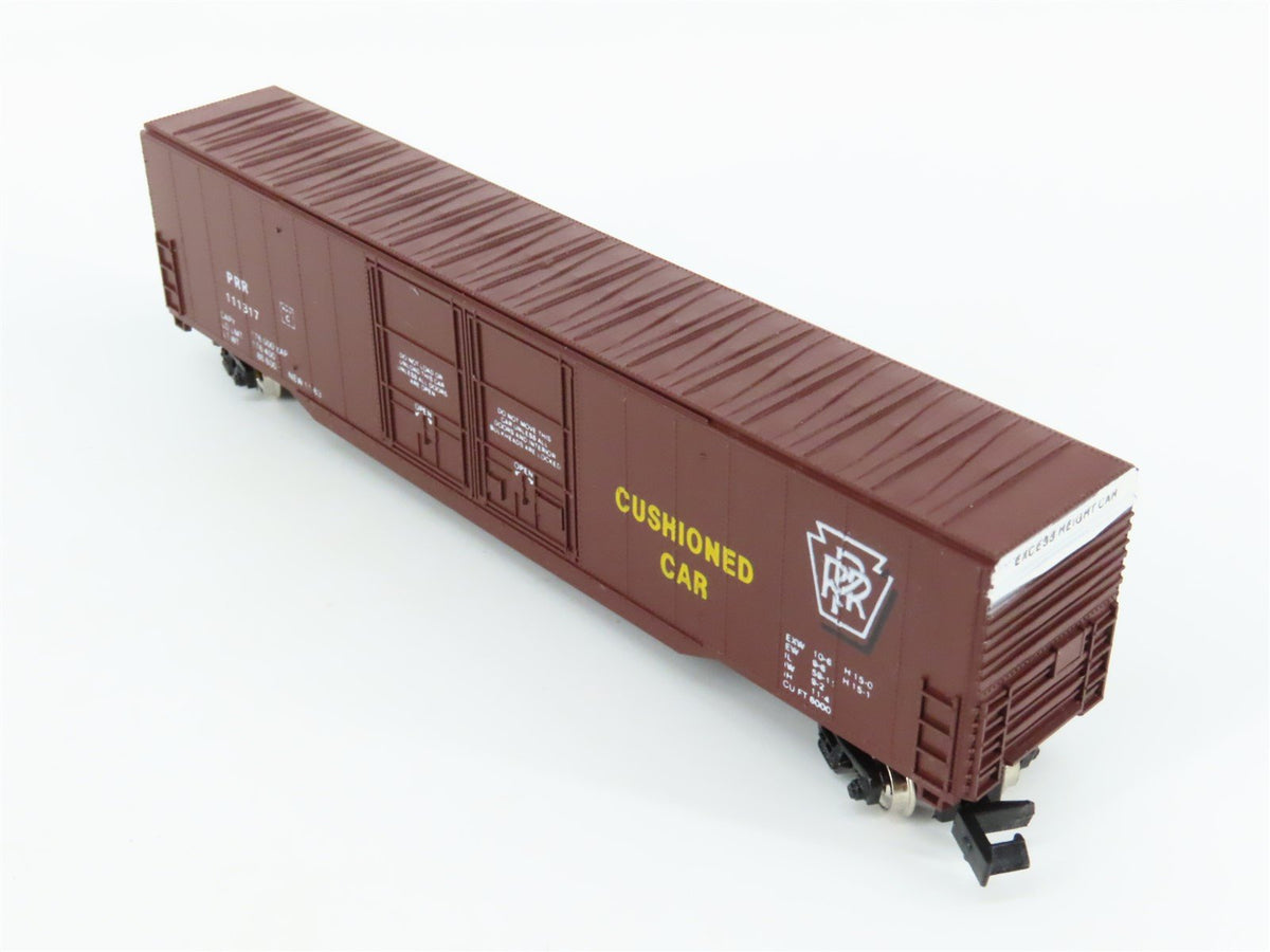 N Scale Con-Cor 0001-5550 PRR Pennsylvania 60&#39; Double Plug Door Box Car #111317