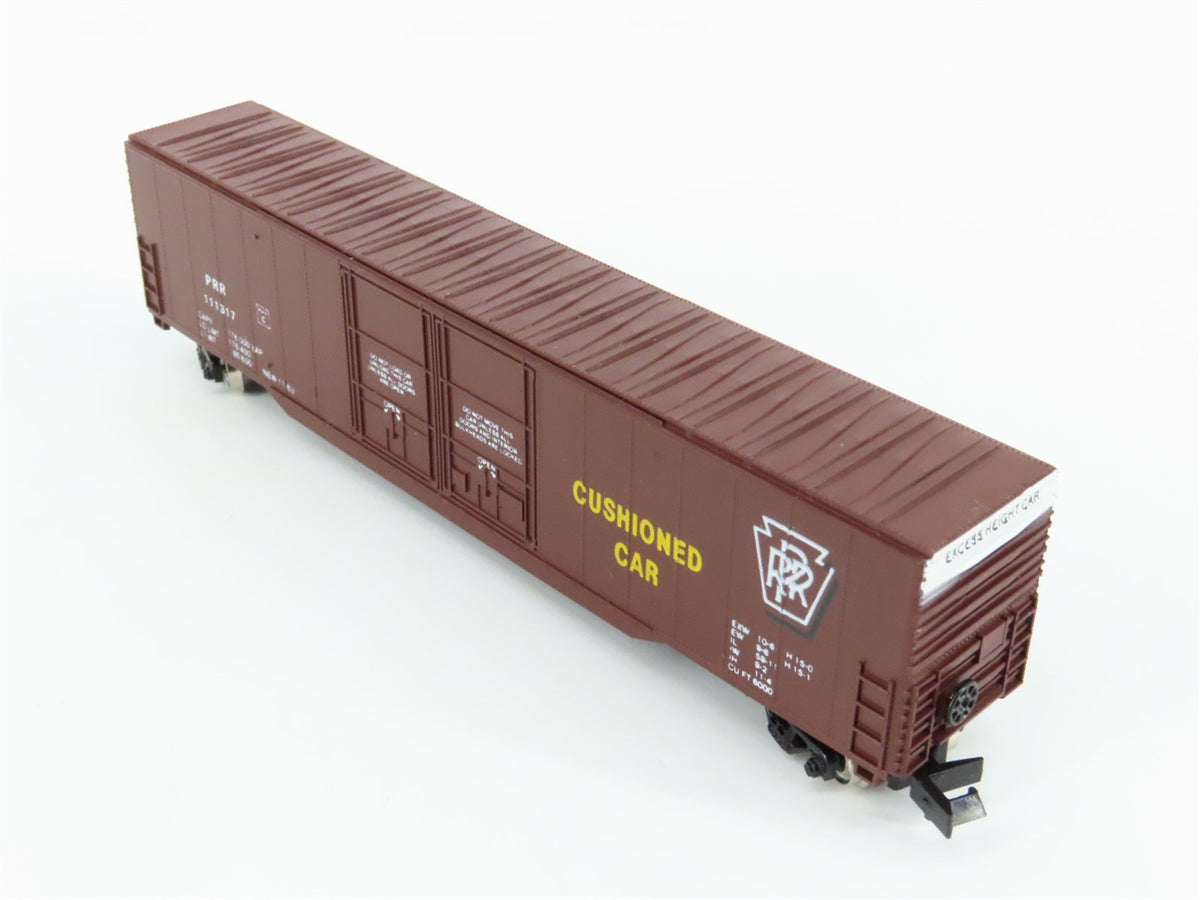 N Scale Con-Cor 0001-5550 PRR Pennsylvania 60&#39; Double Plug Door Box Car #111317