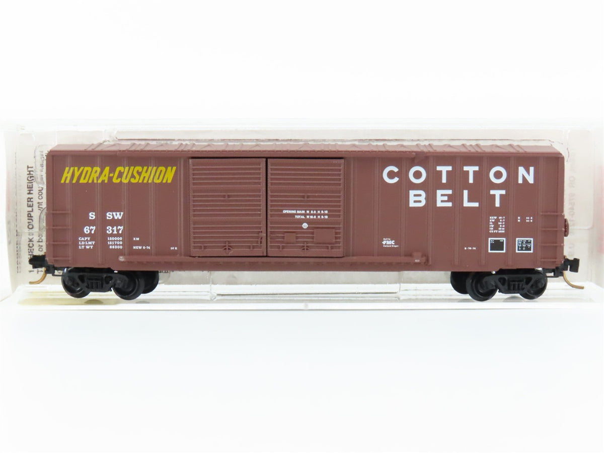 N Scale Micro-Trains MTL 30060 SSW Cotton Belt 50&#39; Standard Boxcar #67317