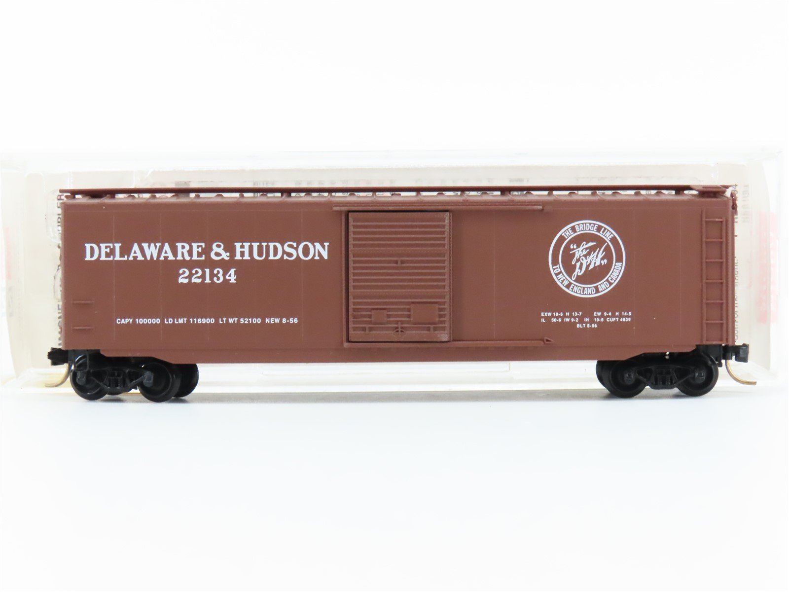 N Scale Micro-Trains MTL 31070 D&H Delaware & Hudson 50' Boxcar #22134