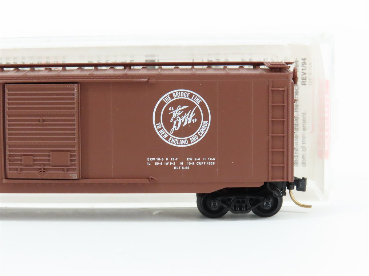 N Scale Micro-Trains MTL 31070 D&amp;H Delaware &amp; Hudson 50&#39; Boxcar #22134