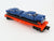 O Gauge 3-Rail Lionel 6-16933 Lionel Lines Flat Car #16933 w/ Automobiles