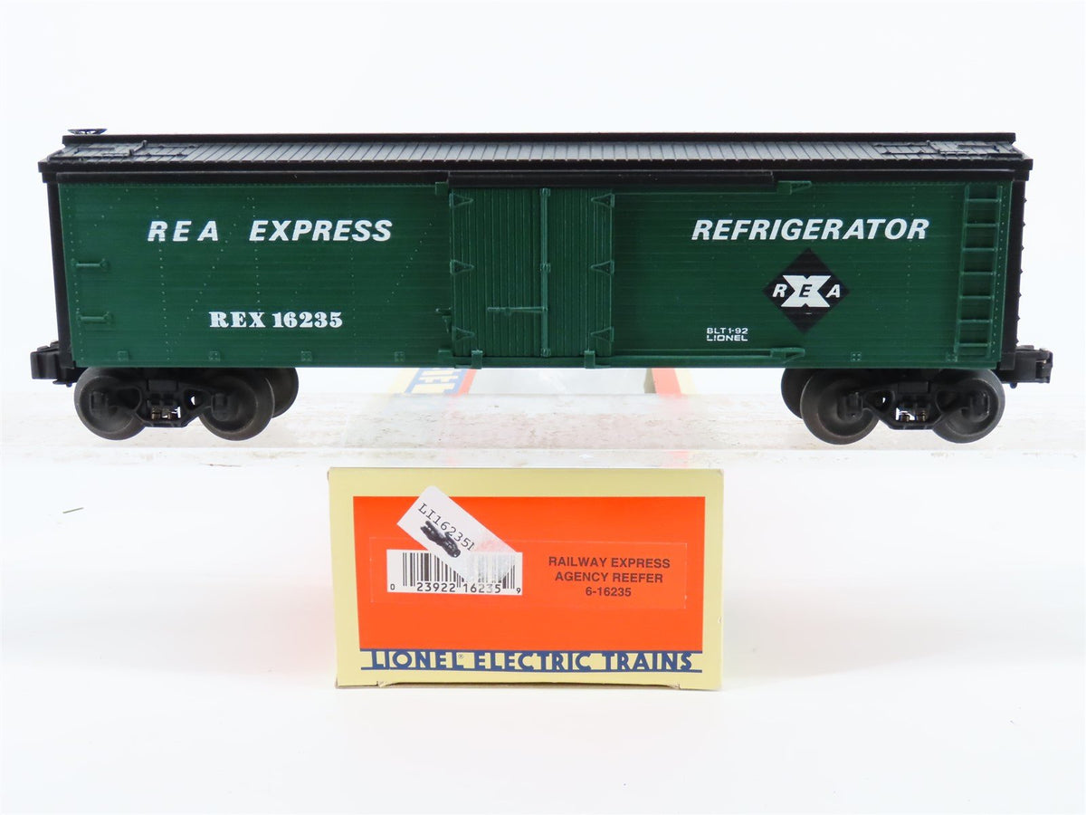 O Gauge 3-Rail Lionel 6-16235 REX Railway Express Agency Reefer #16235