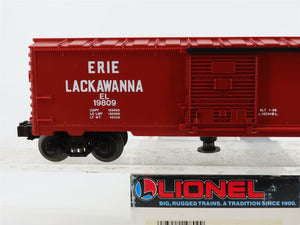 O Gauge 3-Rail Lionel 6-19809 EL Erie Lackawanna Operating Box Car #19809