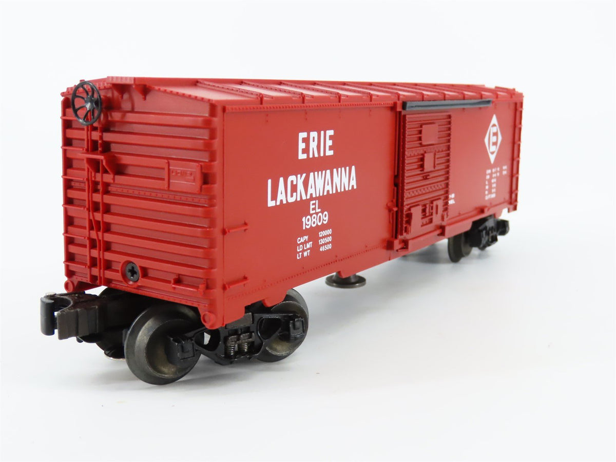 O Gauge 3-Rail Lionel 6-19809 EL Erie Lackawanna Operating Box Car #19809