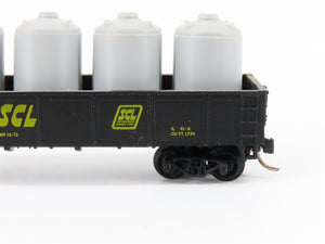 N Scale Atlas 3503 SCL Seaboard Coast Line 42' Gondola Car #746552 w/Load