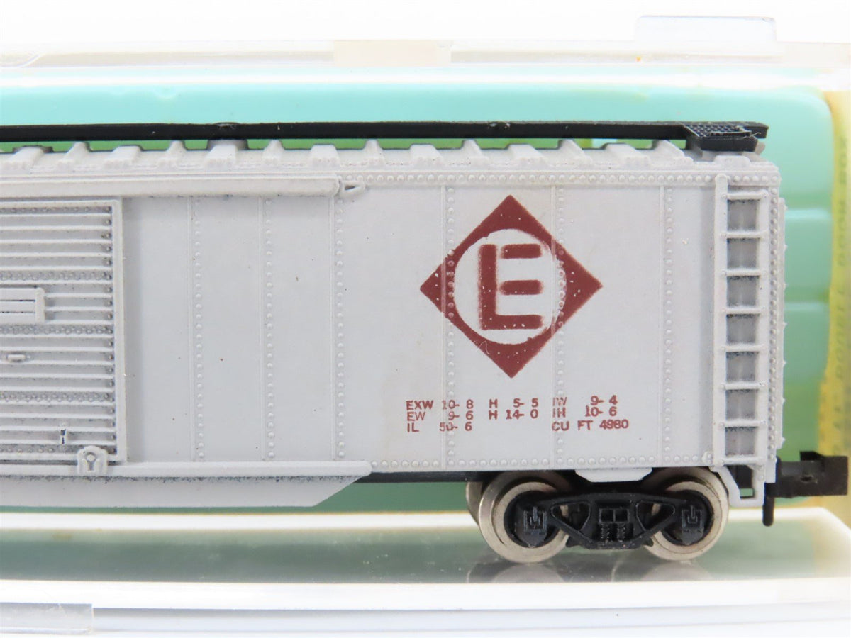 N Scale Atlas 2337 EL Erie Lackawanna 50&#39; Plug Door Boxcar #65503