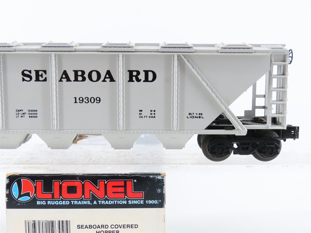 O Gauge 3-Rail Lionel 6-19309 SAL Seaboard Air Line 4-Bay Covered Hopper #19309