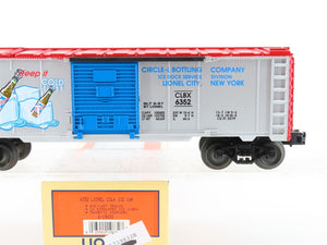 O Gauge 3-Rail Lionel 6-19832 CLBX Circle-L Bottling Cola Ice Car #6352